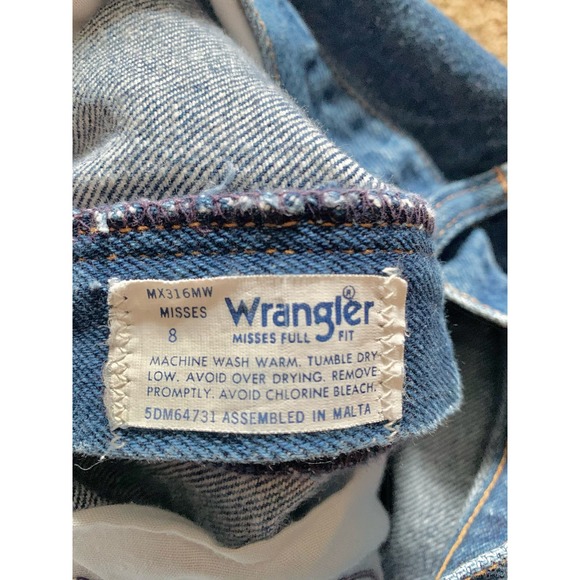Vintage Wrangler Medium Wash Denim Jeans - Picture 3 of 7